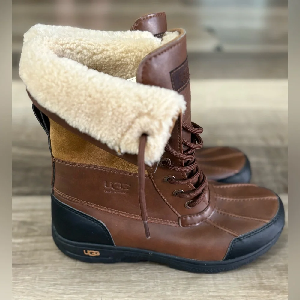NEW Ugg Butte II Weatherproof Shearling Boots 5